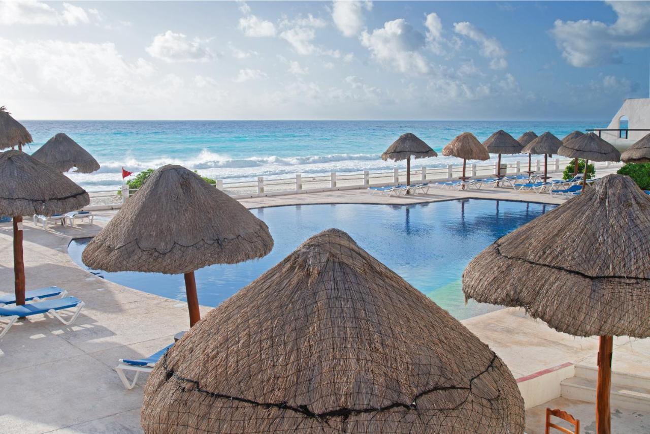 Appartamento Cozy Ocean Front Penthouse At Marlin Beach Cancún Esterno foto