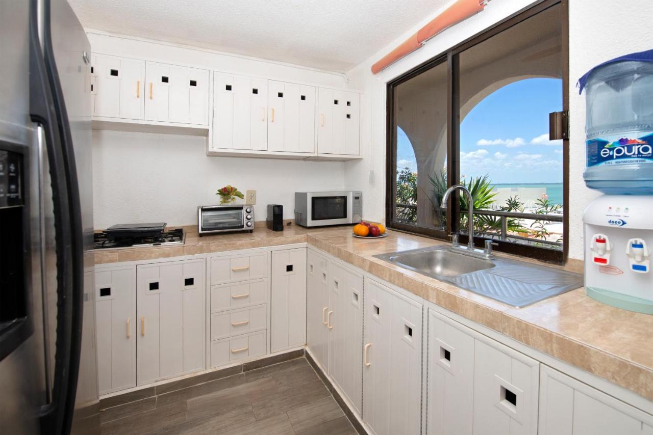 Appartamento Cozy Ocean Front Penthouse At Marlin Beach Cancún Esterno foto