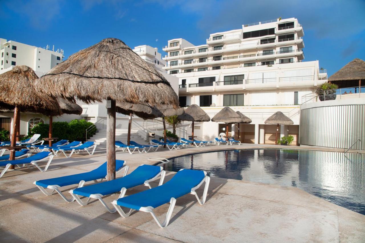 Appartamento Cozy Ocean Front Penthouse At Marlin Beach Cancún Esterno foto